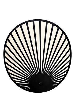 Siyah Boyalı Aplik Plc-1243-ap-1bsy Beyaz - Siyah