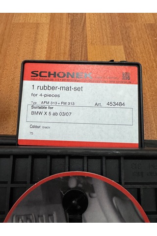 Bmw X5 X6 E53 E70 E71 Schonek Paspas Takımı Siyah 453484 Germany --