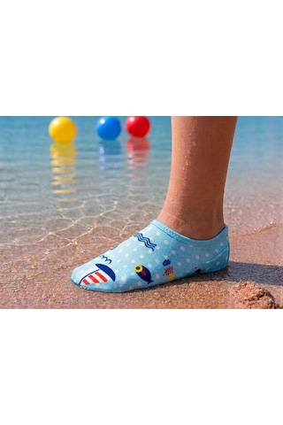 Gripptoes Kaymaz Damla Tabanlı Deniz&havuz Çorabı S1 Çok Renkli