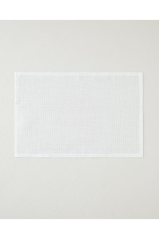 English Home Soft Glow Polyester 4'lü Amerikan Servis 30x45 Cm Beyaz