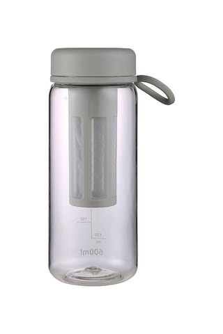 Dianziye 600ml Gri Leak-proof Taşınabilir Kupa - Soğuk Kahve Ve Su İçin Pratik Fırça Kapaklı Taşınabilir Bardak Diğer