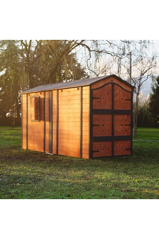 Mandu Ahşap Xl Depolama Evi Ahşap