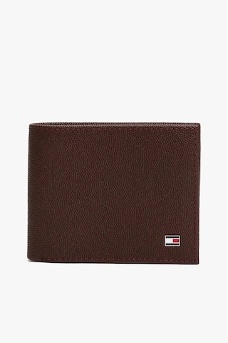 Tommy Hilfiger Erkek Flag Mini Cüzdan - Kahverengi Renkli