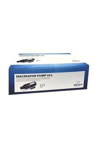 Albin Pump Marine 12 Volt 43 Lt/dk Macerator
