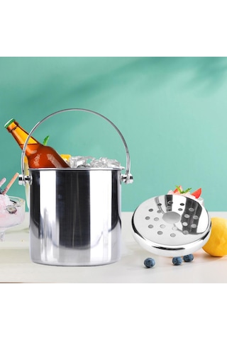 Homyl Buz Kovası Soğuk Tutun Taşınabilir Şarap Bar 14cm Arjantin