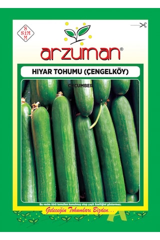 Arzuman Çengelköy Salatalık Hıyar Tohumu 10 G 300 Adet