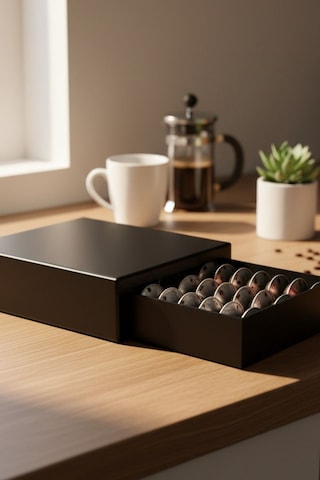 Nespresso Vertuo Kapsül Tutucu Çekmece Tasarımlı Çok Renkli