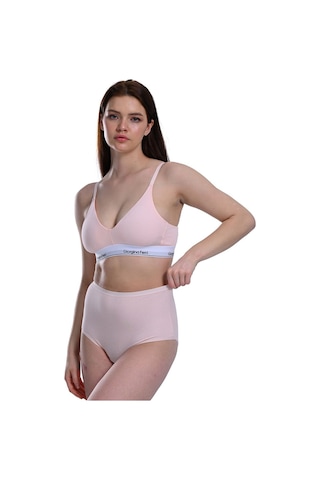 Likralı 5'li Kutu Premium Günlük Kullanıma Uygun Yüksek Bel Külot Berry G-007 D Resimdeki Renk