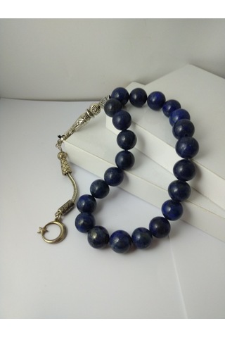 Balıkhediyelikfoto Lapis Lazuli Taşi Şak Şak Tespih / Iri Kesim Doğaltaş Tespih 12 M 547517523