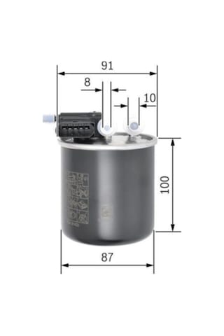 Bosch  F026402843 Dizel Filtre Mercedes 176-246-117-X156 2012-