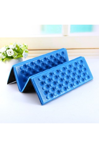 Xindoker Dışarıda Kullanalabilir Katlanabilir Eva Köpük Yastık - Su Geçirmez, Hafif, Taşınabilir - Mavi+siyah