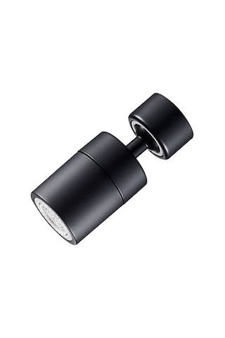 Musluk Perlatör Siyah , Mutfak Musluğu İçin 360 Dönebilen Nozul, 2 Pozisyon Diğer