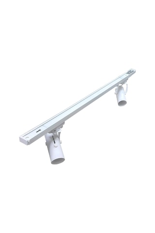 Mimarled Monofaze GU10 Duylu 2 Adet Ray Spot+1 Metre Ray Beyaz Re