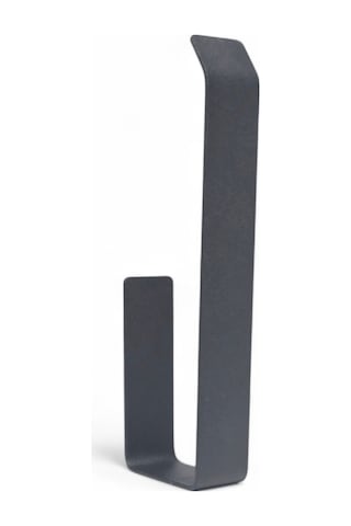 Hamton Tkham Tuvalet Kağıtlığı Metal Yapışkanlı - Siyah
