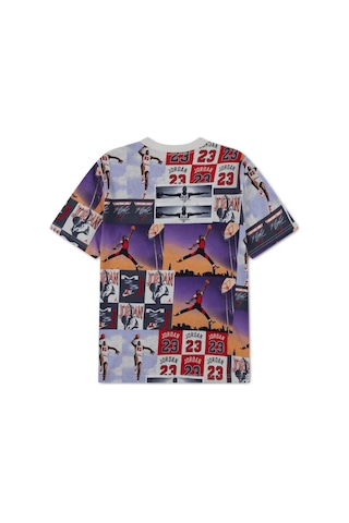 Nike Jordan Posterized Air Çocuk Tişört 95f612-782 Çok Renkli