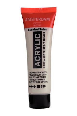 Amsterdam Titanyum Buff Koyu 120 ml Akrilik Boya 290 P-111901