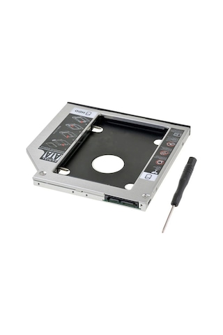 12.7mm Caddy Sata 12.7 mm SSD Harddisk Kutusu Kızak