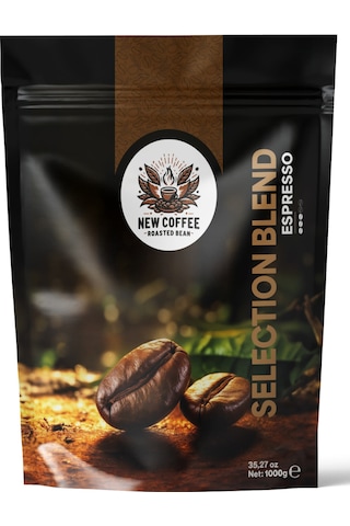 New Coffee Selection Blend Espresso Çekirdek Kahve Çekirdek 1 KG