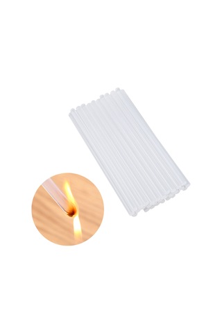 Yifomall 7mm Sıcak Tutkal Çubukları, 100mm Uzunluk, El Yapımı Ve Dıy Projeler İçin 20w Tutkal Tabancalarına Uygun