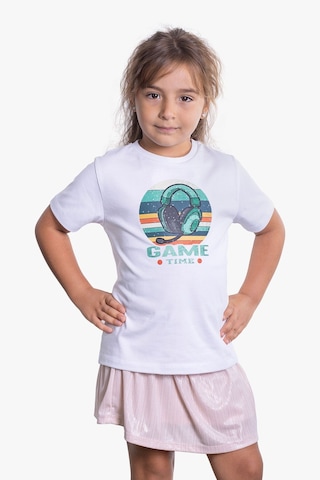 Little's World The Game Time Çocuk Tshirt Beyaz