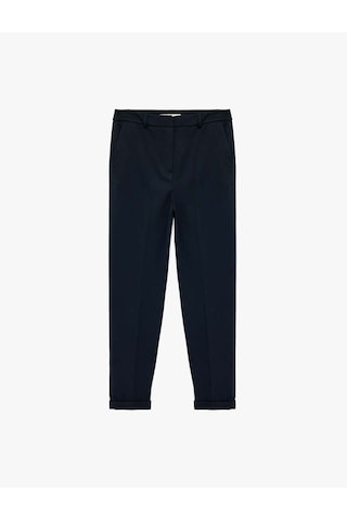 Koton Standart Bel Kadın Pantolon 6sak40159uw Lacivert