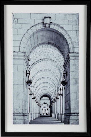 Unıon Statıon Çerçeveli Cam Tablo 60x90cm