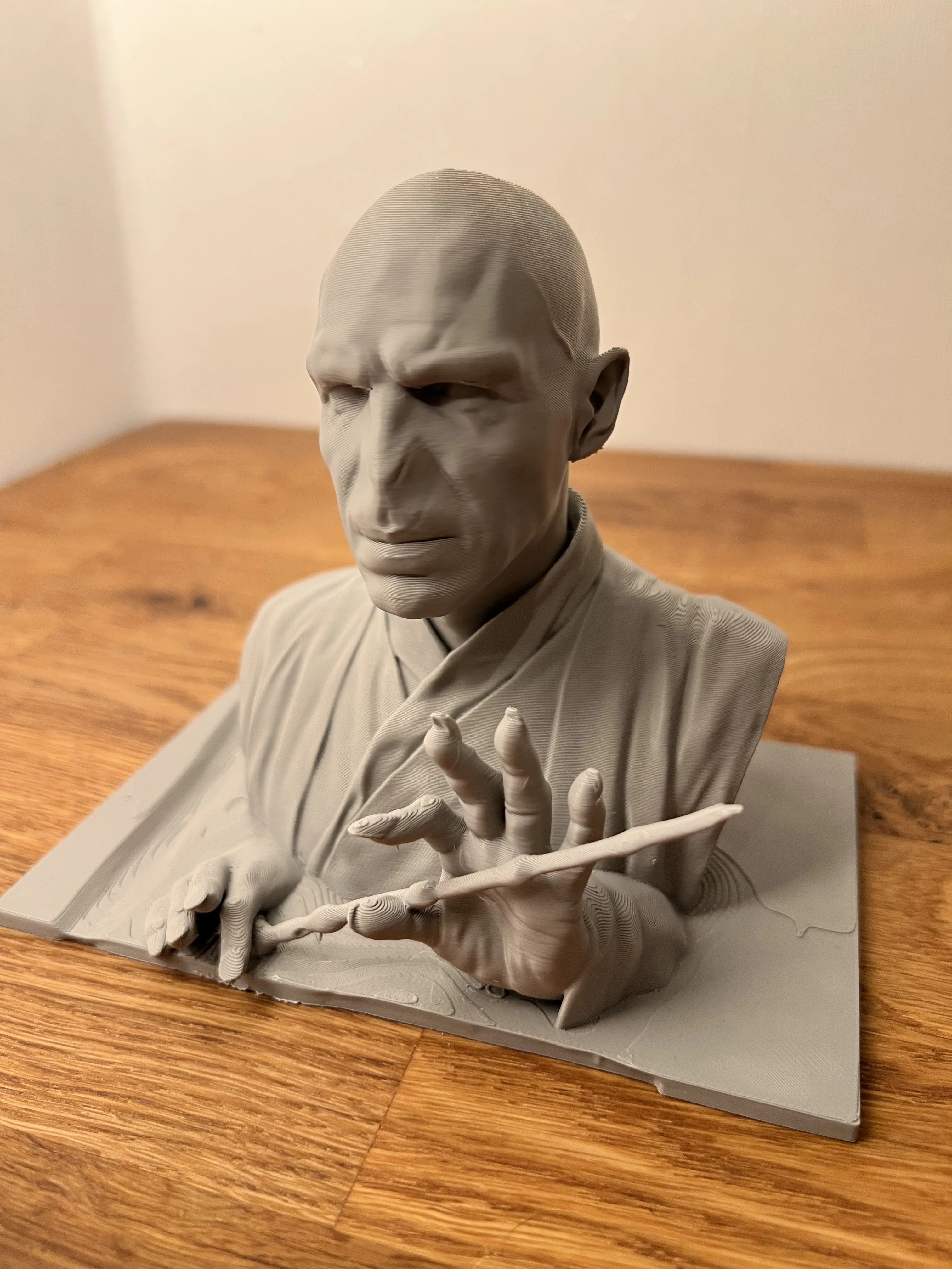 Voldemort Büst Figür Dekoratif 3d Baskı
