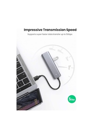 Ugreen 4 Portlu 5Gbps USB 3.0 Hub USB Çoklayıcı Adaptör