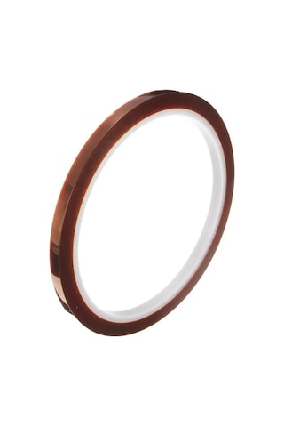 Kapton Bant 5mm X 30 Metre -73c/260c Termal Isıya Dayanıklı Güçlü Yalıtım Çizilme-yırtılmaya Direnç