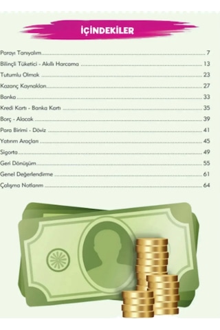 4.sınıf Finansal Okuryazarlık