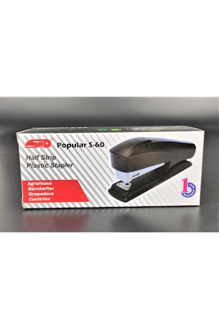 Std Zımba Makinası 24/6 S-60 Siyah