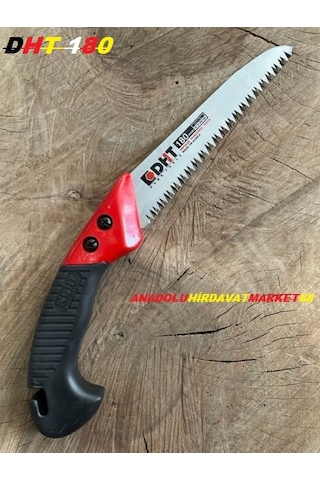 Dht Ağaç Budama Testeresi Çift Diş Bağ Budama Testeresi 34Cm