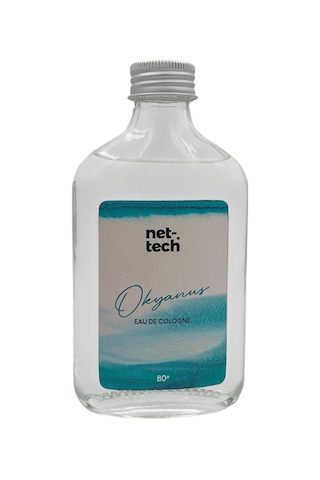 Nettech Okyanus 200 Ml Kolonya - Şeffaf