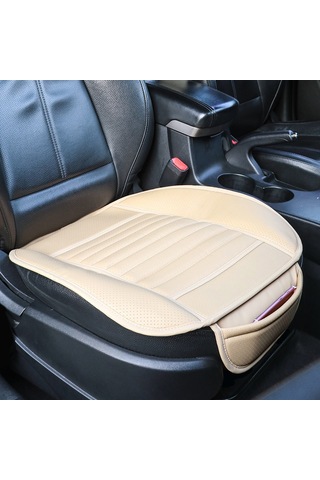 Ximistore9 Tirol Otomobil Ön Koltuk Yastığı - Hafif Ve Konforlu Pu Deri Koltuk Koruyucu