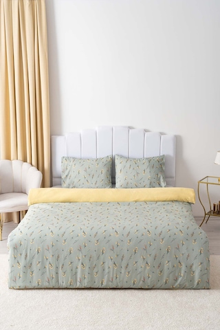 Sabrina Çift Kişilik Nevresim Takımı Pamuklu Çok Renkli