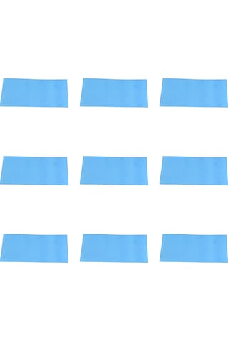 Gajeena 15x15cm Gümüş Pet Ayna Duvar Stickerı 9 Adet - Su Geçirmez, Yüzey Kaplayıcı, Dekoratif Uzay Genişletici Gümüş