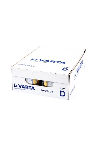 Varta 2020 Superlife Çinko Karbon Büyük Boy D Pil 24'lü