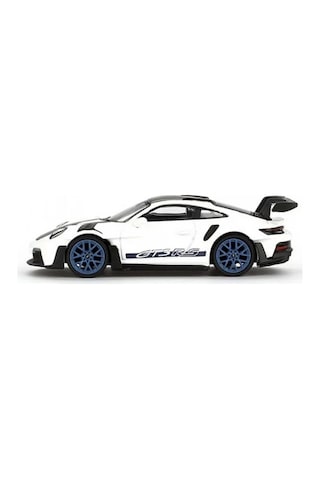 Mini Gt 1/64 Porsche 911 992 Gt3 Rs Weissach Package White With Indigo Blue