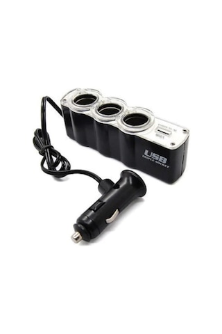 Eraks Oto Çakmak Çoklayıcı Çoğaltıcı Soketi Usb Çakmaklık