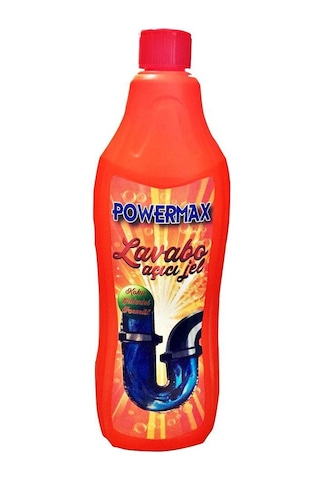 Powermax Lavabo Gider Açıcı Jel Formül 1 Lt x 2 Adet