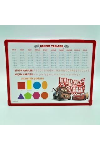 40x30 Cm Lisanslı Disney Pixar Abaküslü Yazı Tahtası 4993