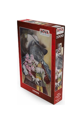 Nova 41099 - 1000 Parça Romantik İngiliz Silahşörü Puzzle - Tatia