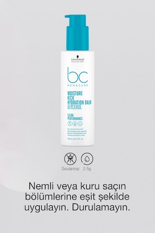 Schwarzkopf Bc Clean Nem Yükleme Nemlendirici Balm 150 ML