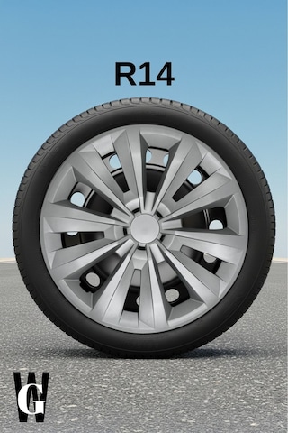 Volkswagen Polo 14 İnç Jant Kapağı 4 Adet Gri G108