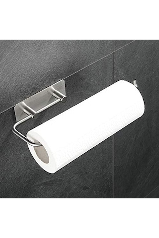 Ayrex Paslanmaz Çelik Kağıt Rulo Havlu Tutucu Peçetelik - İnox - Kendinden Yapışkanlı Diğer