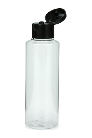 100 Adet - 100ml Plastik Şeffaf Küt Boyunlu Şişe, Boş Açmalı Siyah Kapaklı Pet Şişe 100 Adet - 100ml Plastik Şeffaf Küt Boyunlu Şişe, Boş Açmalı Siyah Kapaklı Pet Şişe