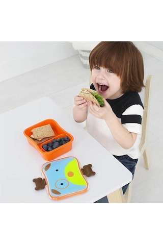 Skip Hop Zoo Beslenme Kabı Dog Turuncu