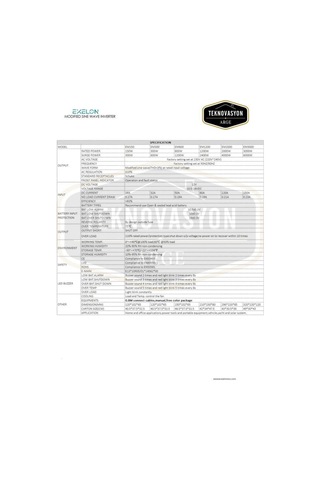 Exelon 24 V 2000wmodifiye Sinüs İnverter
