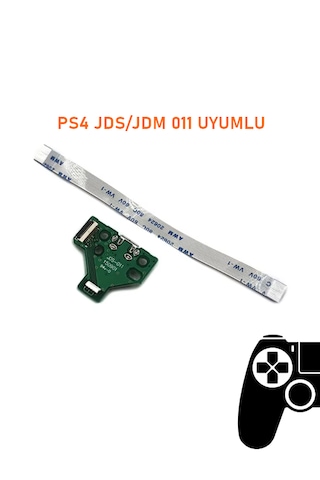Ps4 V1 Kollar İle Uyumlu Jds Jdm 011 Usb Port Soket & 12 Pın Flex