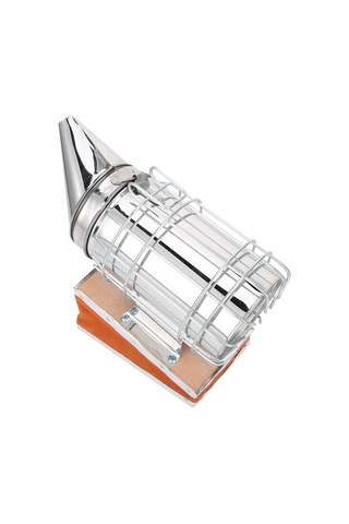 Geeroyoo Arı Bakımı İçin Paslanmaz Çelik Ve İnek Derisi Fumigatör - Yanma Korumalı, Taşınabilir Ve Güvenli Duman Üreteci